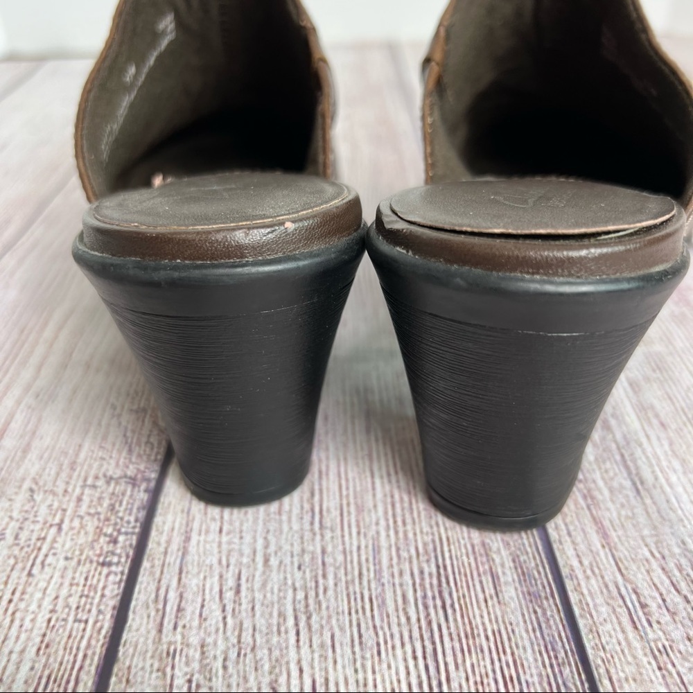 Clark’s bendables Brown Mules 7.5 - Picture 4 of 7